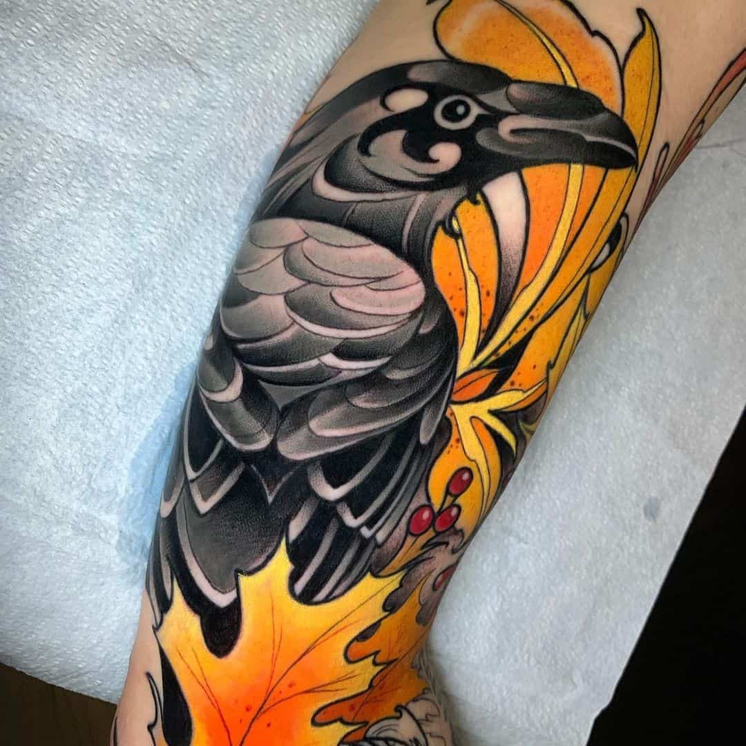 Inspiration: Crow Tattoos - Blendup Galleries 1080_x_1080_jpg