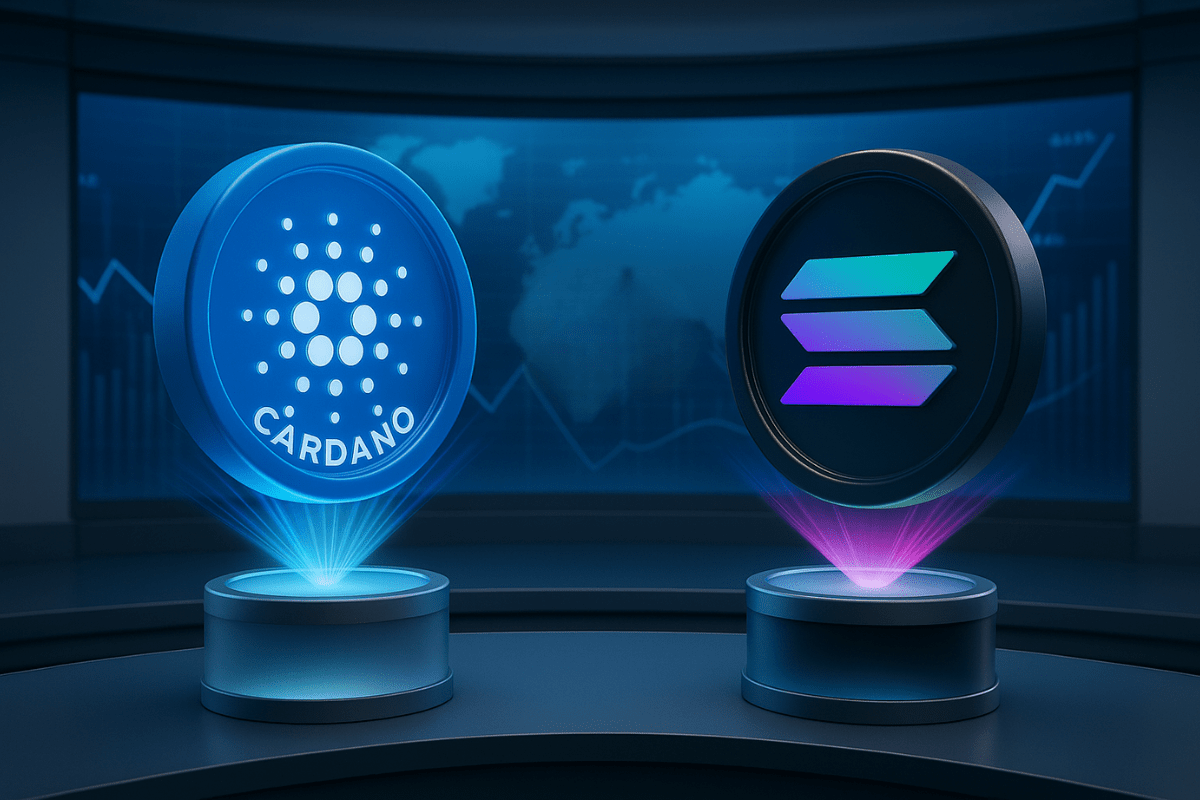 Cardano vs TRON: Which Layer-1 Reaches $5 First While Solana Gains Market Focus?