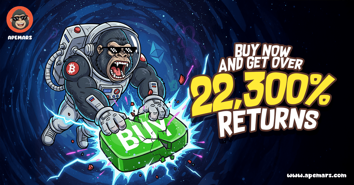 Fortunes Favor the Early: APEMARS Stage 3 Live Now as the 100x Crypto Presale Clock Ticks Down, Stealing Focus From BNB and HBAR