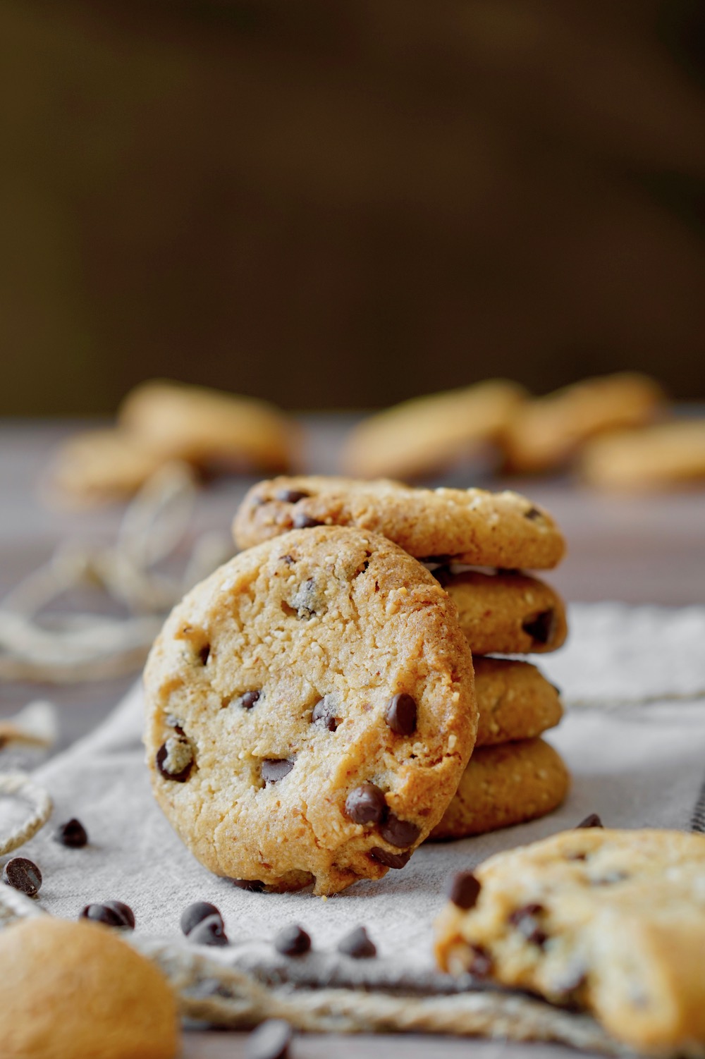 Biscotti Alle Mandorle E Gocce Di Cioccolato Dolci Ricette Di Pietro
