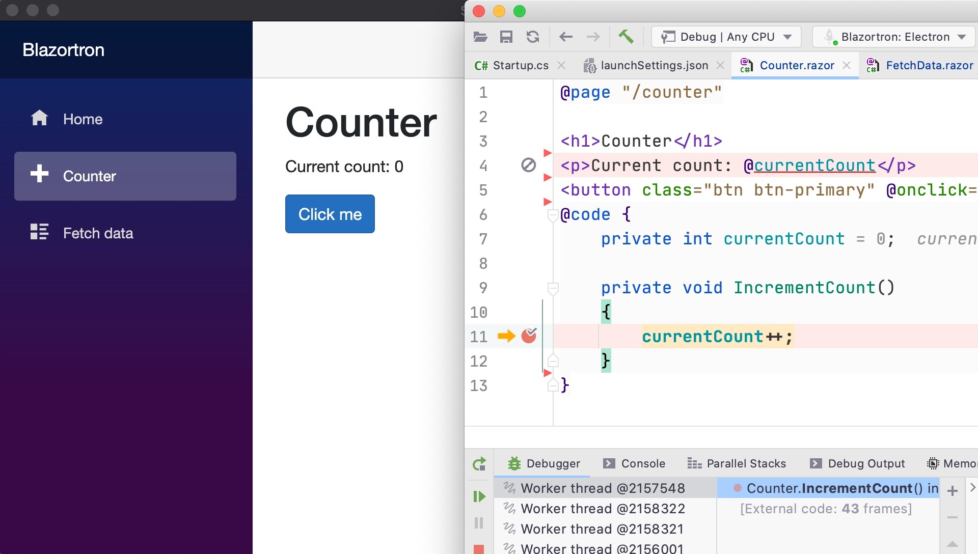 Run Blazor Apps Within Electron Shell | The .NET Tools Blog