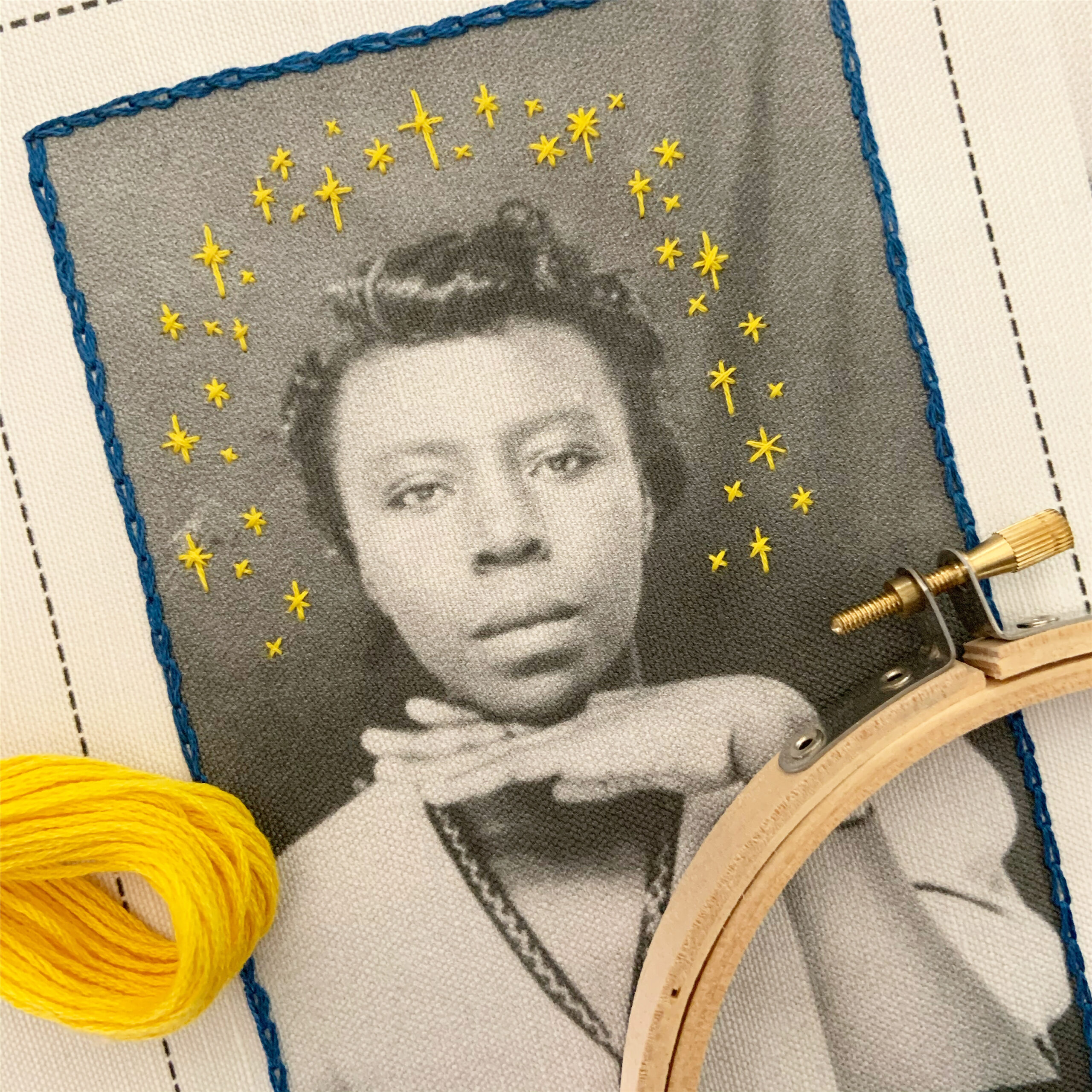 Photo printing on fabric