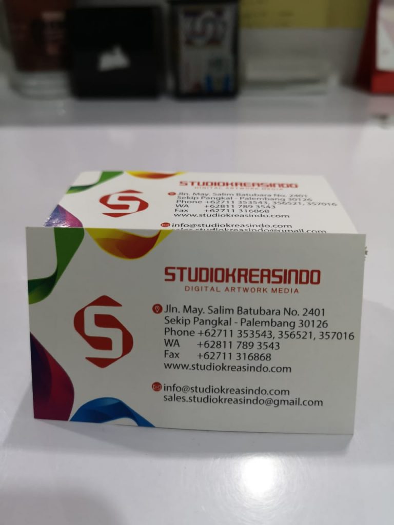 Percetakan Kartu Nama Unik di Linggau - StudioKreasIndo Blog