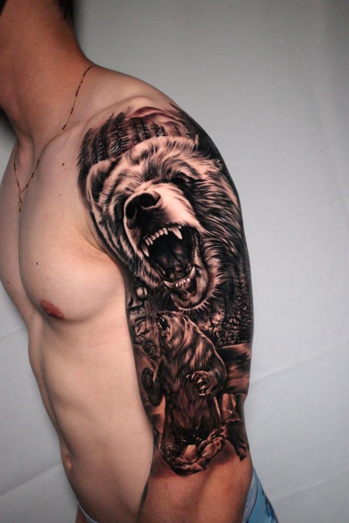 Preto E Cinza Na Tatuagem: 31 Artistas Brasileiros Para Seguir - Blog Tattoo2Me 1024_x_683_jpg