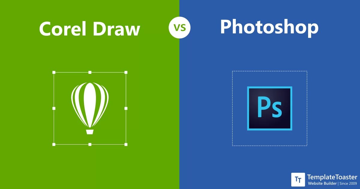 Coreldraw Vs Photoshop When And Why To Use Each Program Templatetoaster Blog