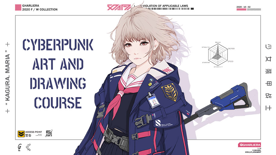 Wingfox Cyberpunk Art And Drawing Course Yiihuu Cc