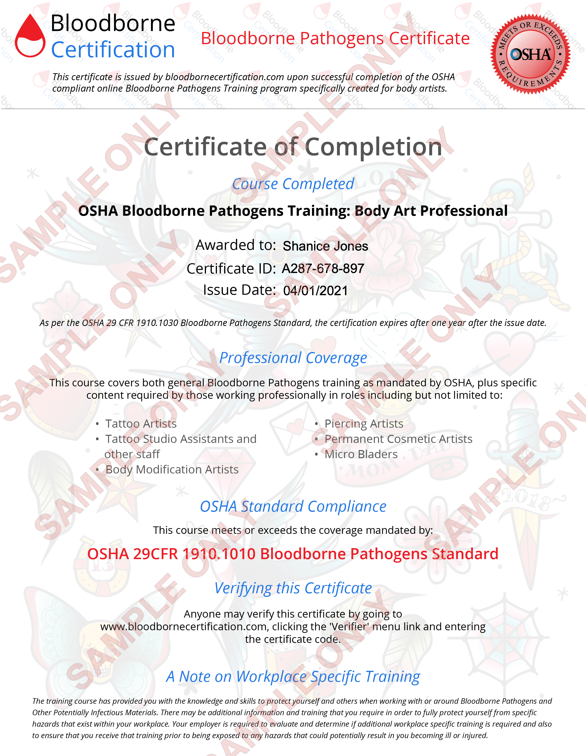 Bloodborne Pathogens Certification For Tattoo Artist 3168_x_2458_png