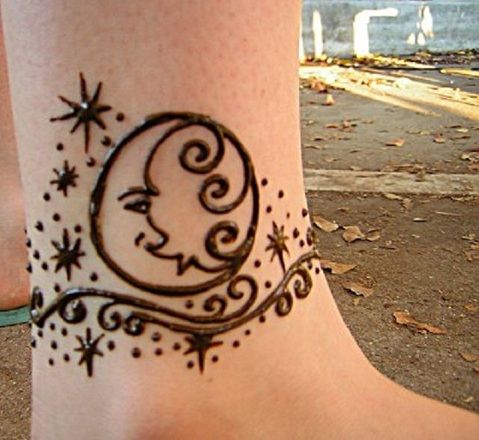 30 Amazing Henna Mehndi Designs For Legs - Body Art Guru 440_x_479_jpg