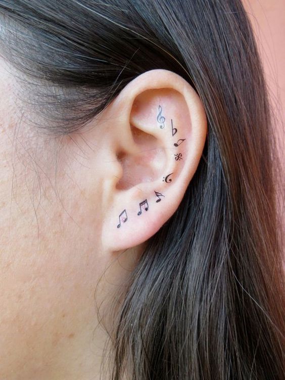 115 Creative Musical Note Tattoo Designs - Body Art Guru 752_x_564_jpg