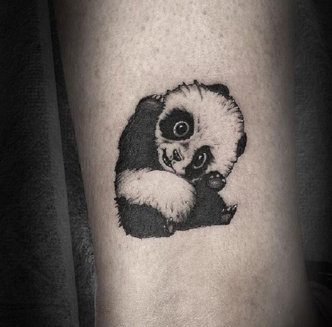 50+ Amazing Panda Tattoos With Meaning - Body Art Guru 640_x_650_jpg
