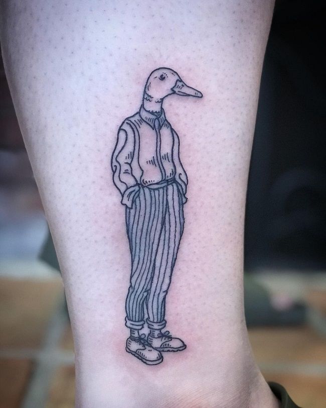 50+ Duck Tattoos With Meanings - Body Art Guru 812_x_650_jpg