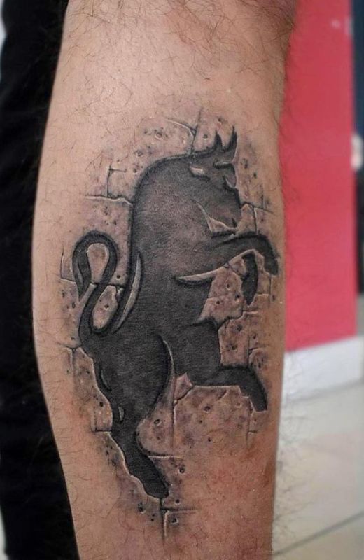 45+Bull Tattoos With Meanings - Body Art Guru 800_x_520_jpg