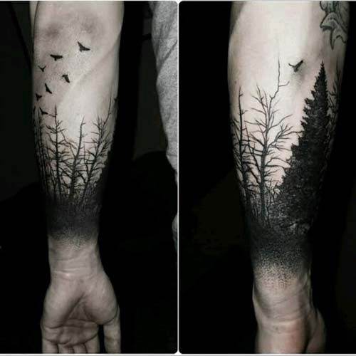 145 Amazing Tree Tattoo Ideas With Meanings - Body Art Guru 500_x_500_jpg