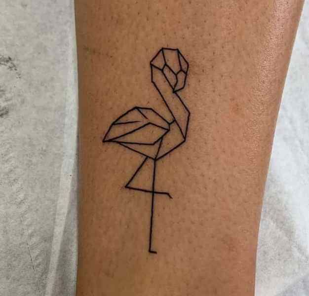 50+ Amazing Flamingo Tattoos With Meanings - Body Art Guru 600_x_626_jpg