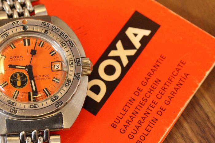 Orologio Cartier Orange Crush Doxa James