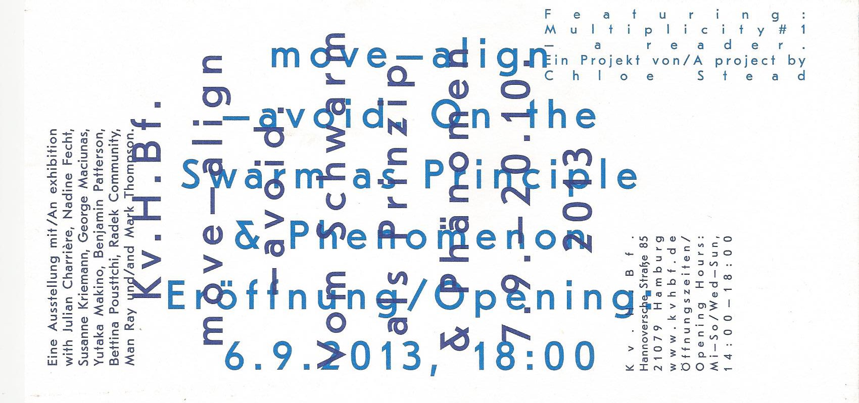 Kunstverein Harburger Bahnhof Bqnotes