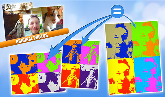 Make An Online Pop Art Andy Warhol Effect Convertimage