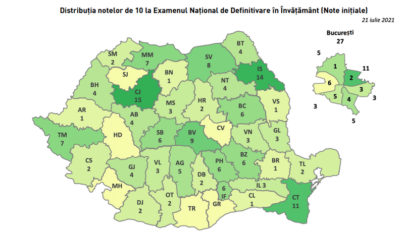 In Top 5 Judeţul Brasov Are 9 Profesori De Nota 10 La Examenul De Definitivat Al Cadrelor Didactice