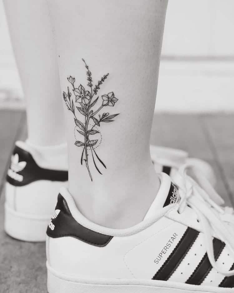 50 Small & Delicate Floral Tattoo Information & Ideas - Brighter Craft % 936_x_749_jpg