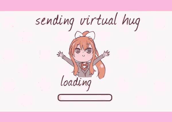 Anime Loading Gif Anime Loading Sending Virtual Hug Discover Share Gifs
