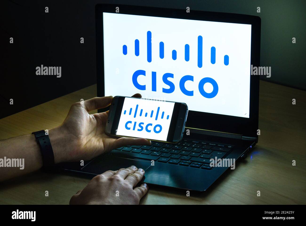 Logo Cisco Stock Photo Alamy