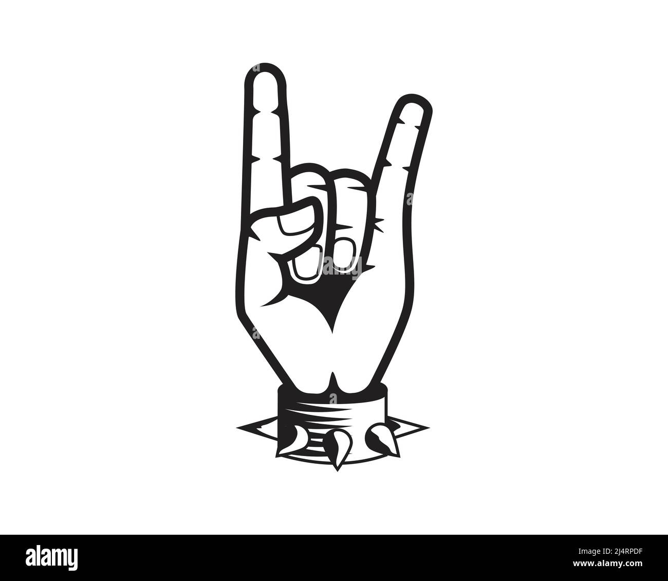 Top 32+ Photos what is the rock on hand sign Superb