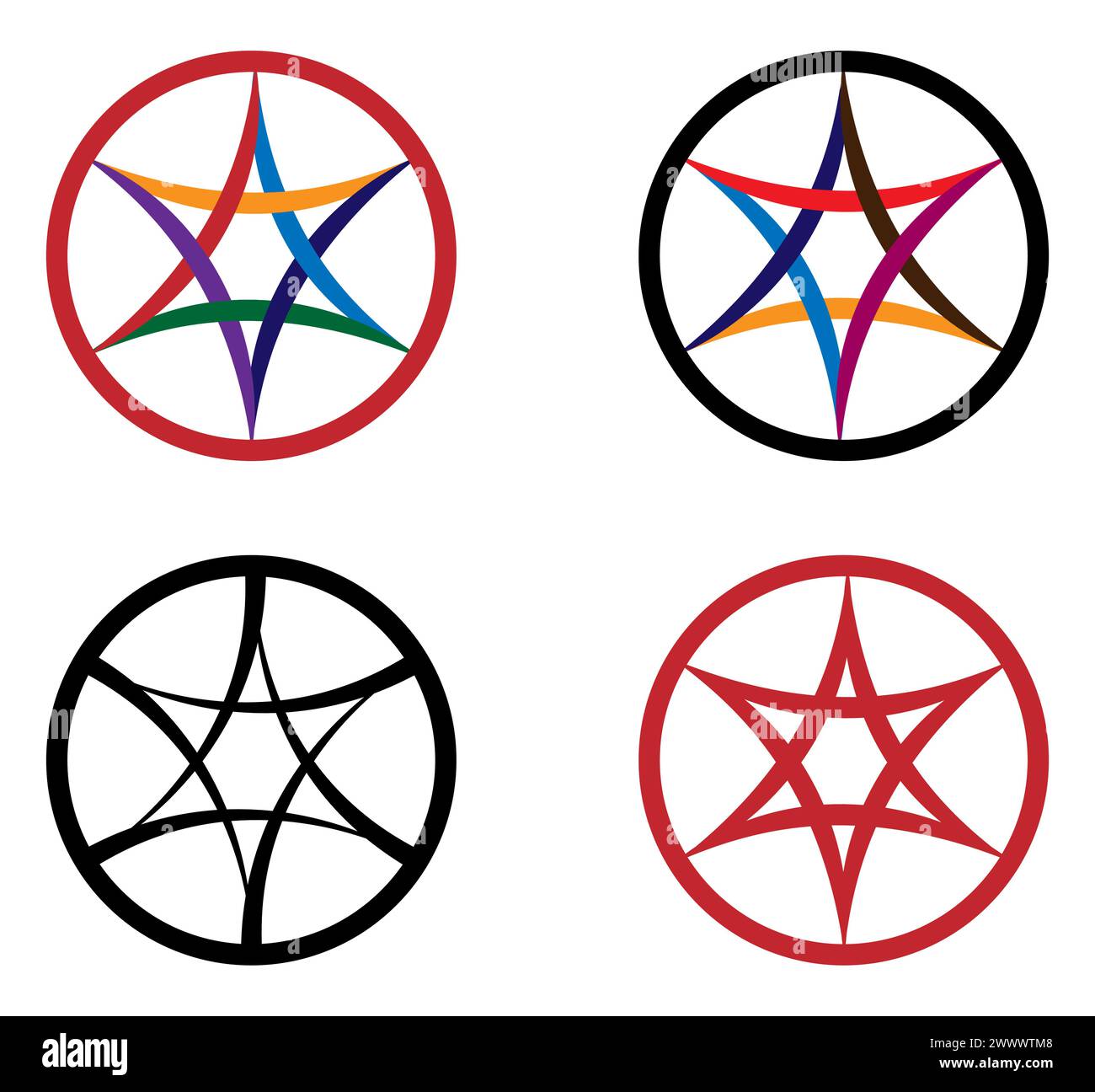 List 32+ Stock Images six-pointed star in a circle Excellent