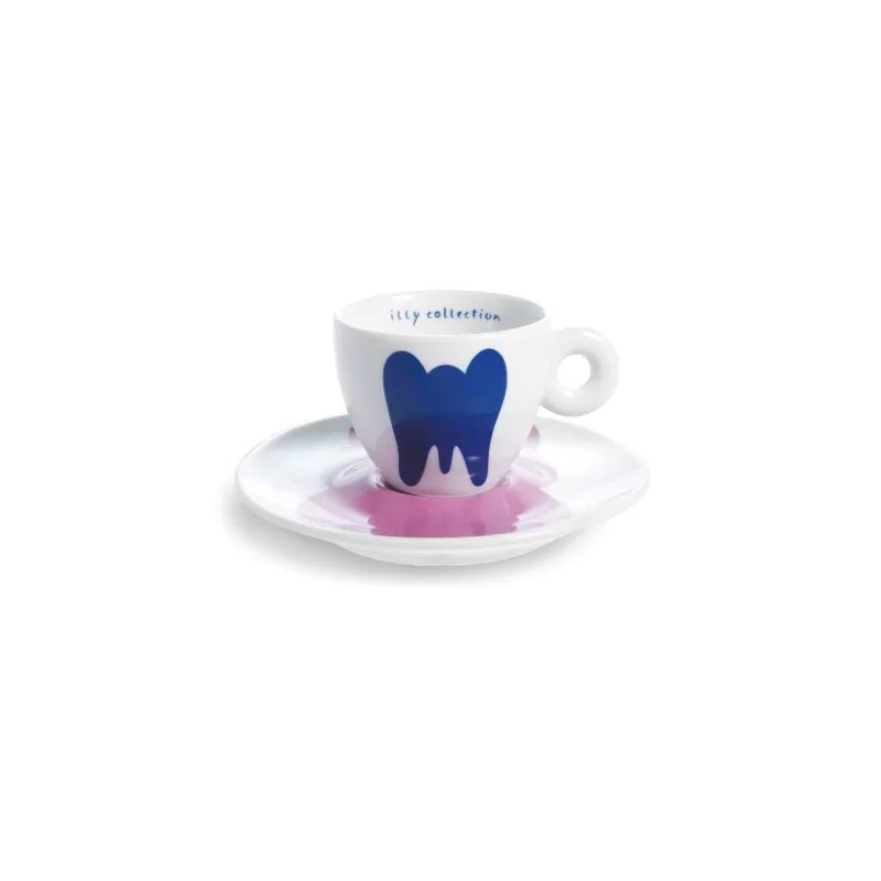 Illy Art Collection By Jeff Koons 2001 6 Espresso Cup 6 Saucers Cafepro