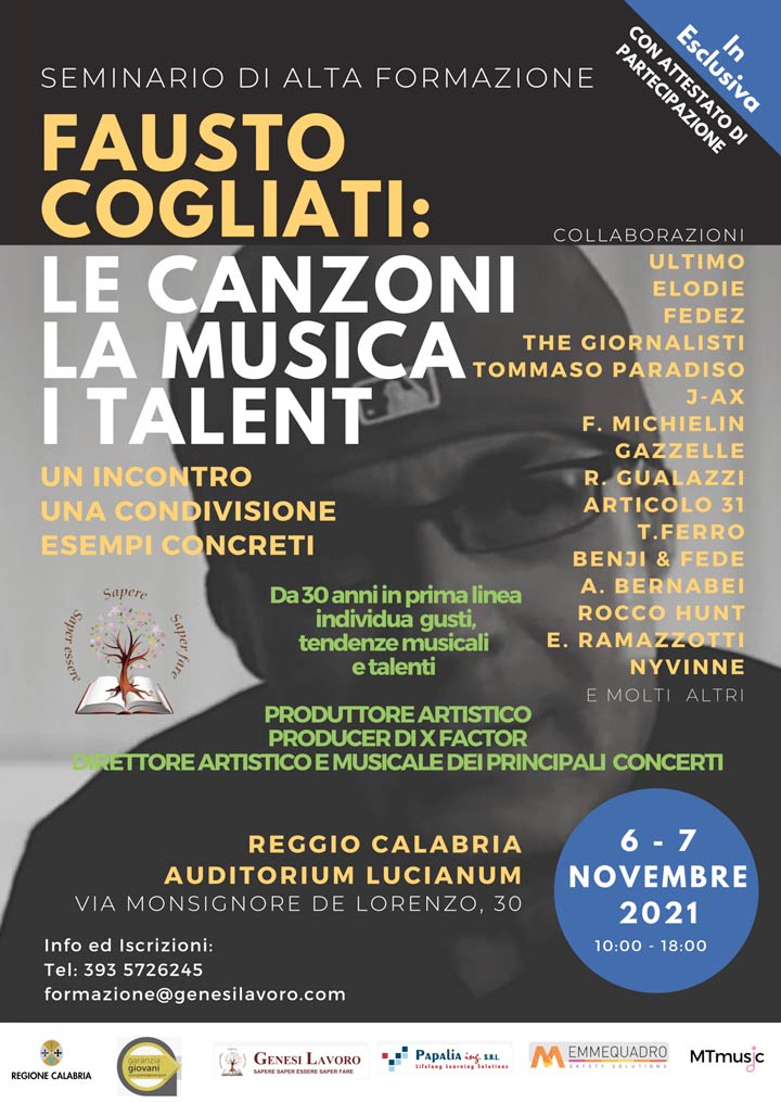 Reggio - A Novembre Il Seminario Di Alta Formazione Musicale Con Fausto Cogliati - Calabria.live 1016_x_720_jpg