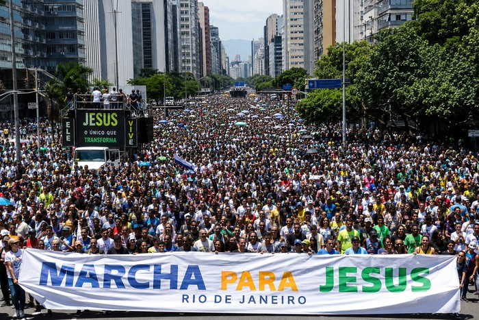 Marcha para Jesus no Rio de Janeiro