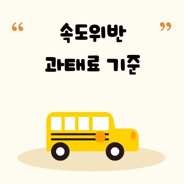 속도위반 과태료 기준 총정리｜단속부터 이의신청까지