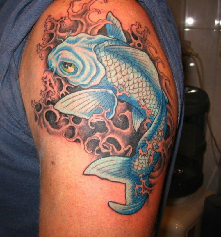 Tatuajes De Peces Koi - Significado Y Diseños Originales 814_x_760_jpg