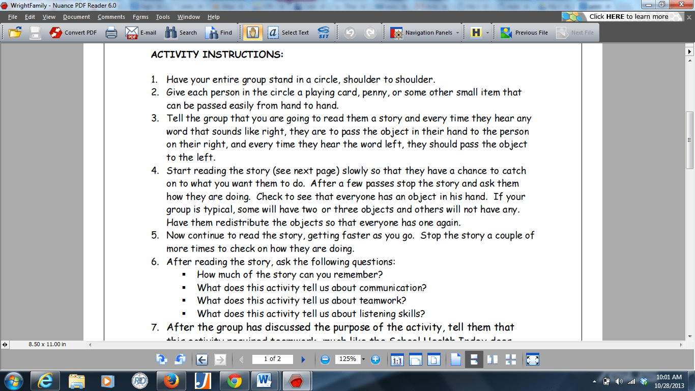 Life with the wright family