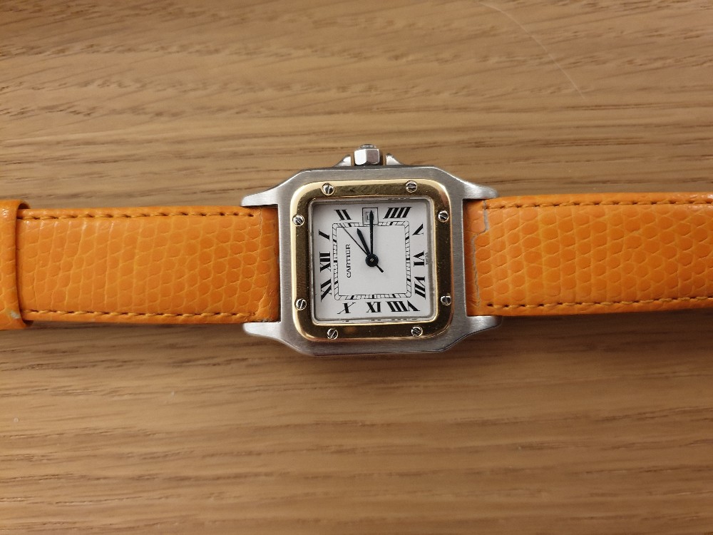 Coin Des Affaires Cartier Santos Galbee Automatique