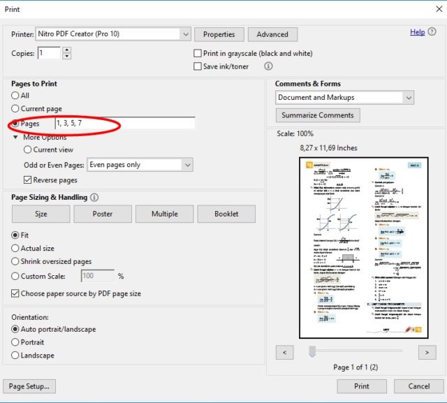 Tutorial Nge-print Materi Pelajaran di Kertas Binder. Jaminan Rapi, Nggak  Perlu Salin Ulang