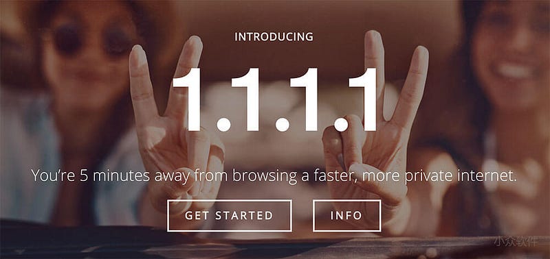 解决 DNS 污染，又一个快速、安全、隐私并且支持 DNS over HTTPS 的 DNS 服务：1.1.1.1，来自 Cloudflare