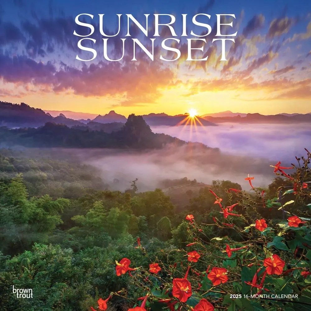 Sunset Time Calendar 2026