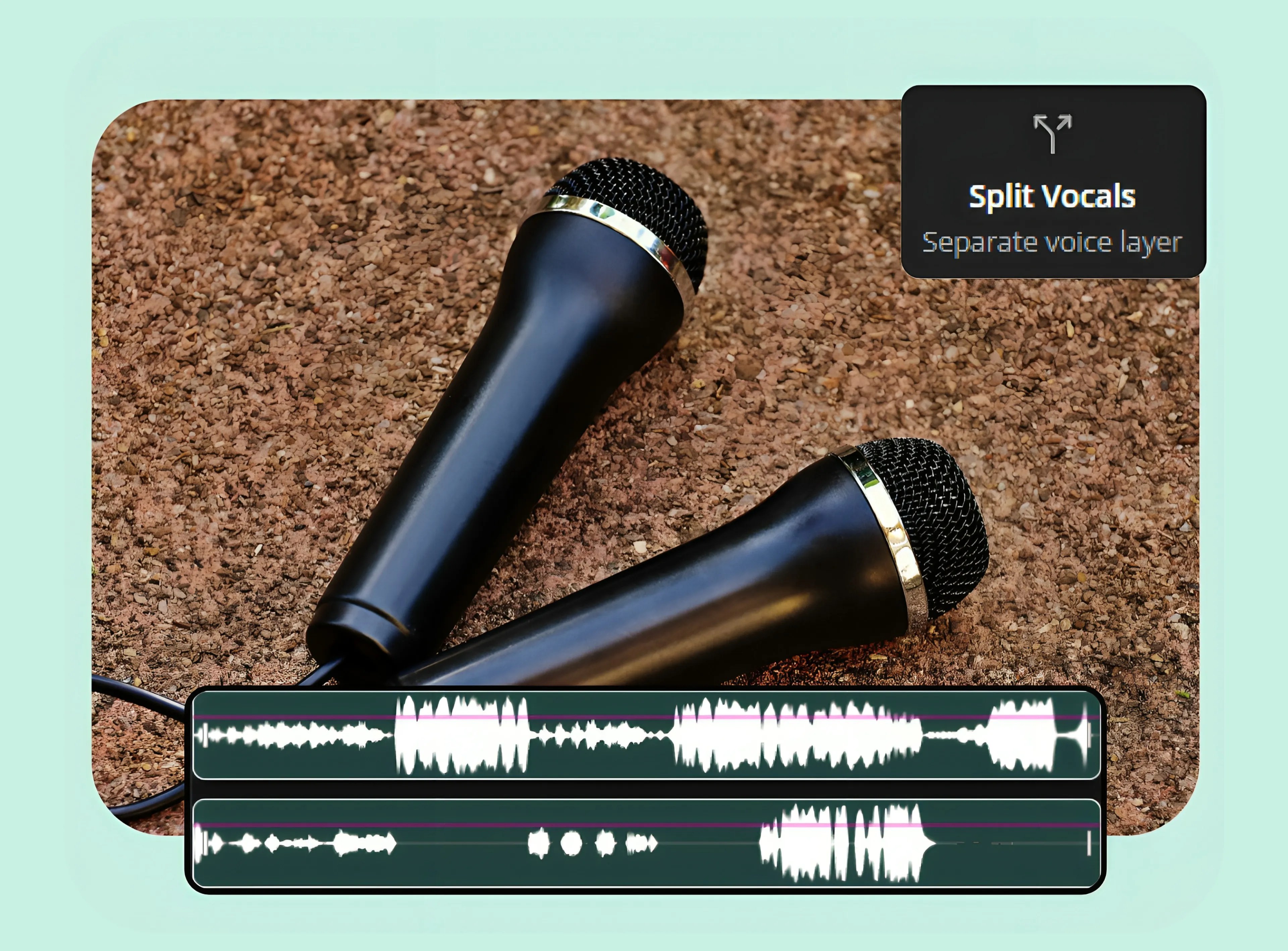 Como separar a palavra chão