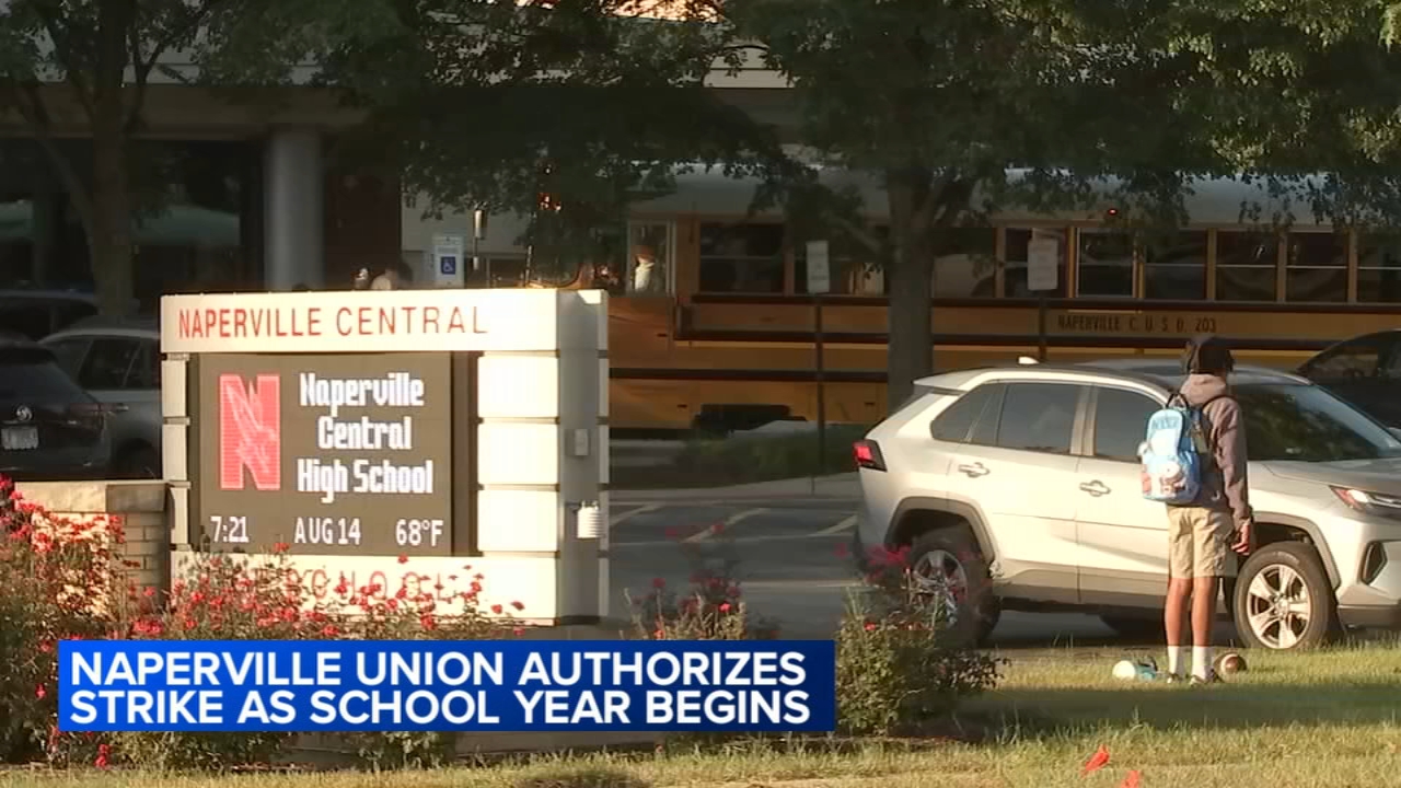 Naperville Neighborhood Unit District 203 college students return to highschool as attainable trainer strike looms