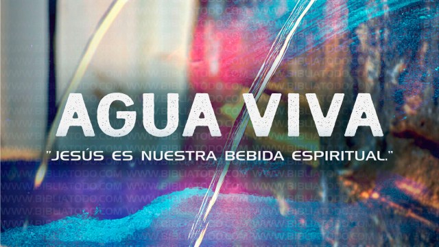 O que significa água viva na bíblia