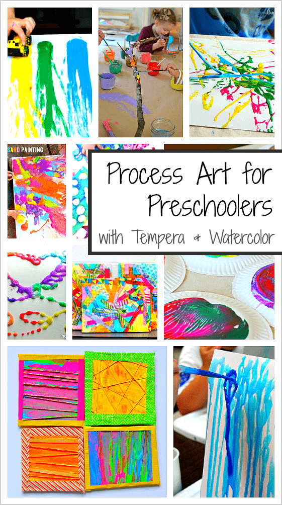20 Process Art Activities For Preschoolers Using Paint Buggy And Buddy