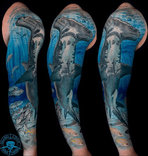 Cool Shark Tattoo Design Ideas For Men And Women | Tattoos Wizard 500_x_474_jpg