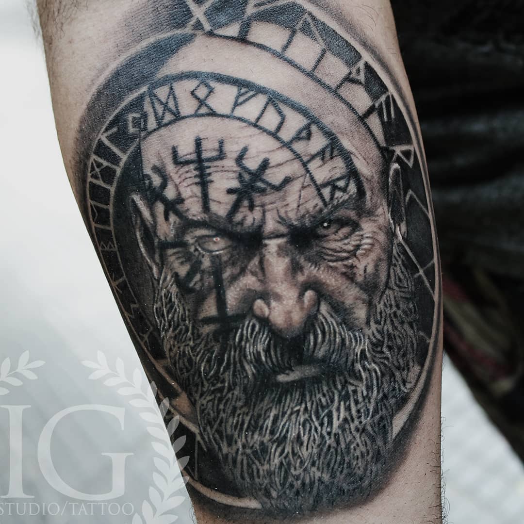 15 Incredible God Of War Tattoos | Tattoos Wizard 1080_x_1080_jpg