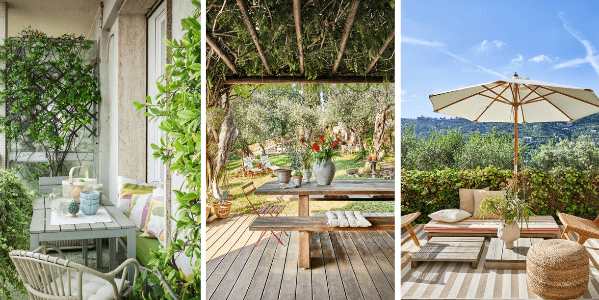 Idee per il balcone, il terrazzo o il giardino: 18 soluzioni per renderli più belli