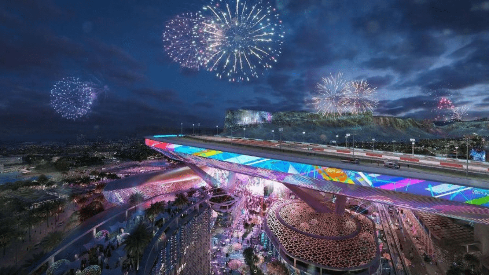 Nuevas imágenes muestran el progreso en el nuevo y radical circuito de F1 de Arabia Saudita