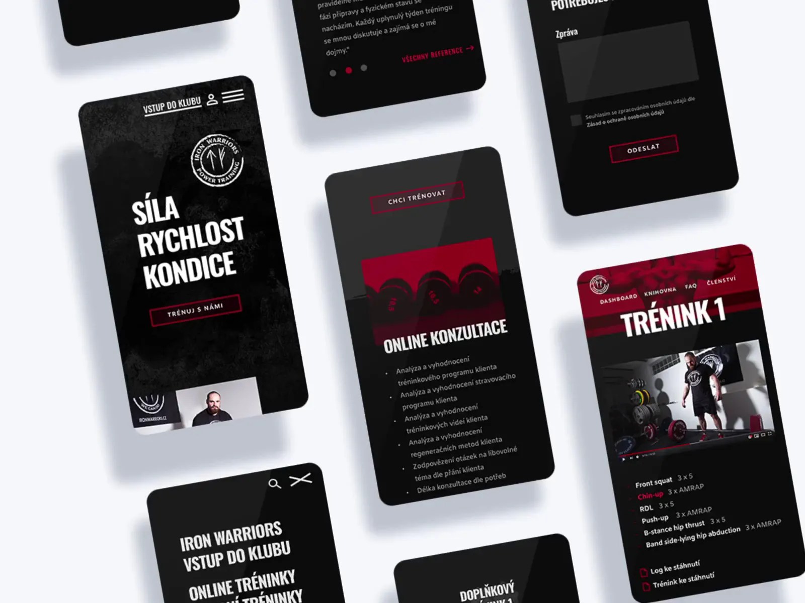 Mobile First Web By Marketa Svidrnochova On Dribbble