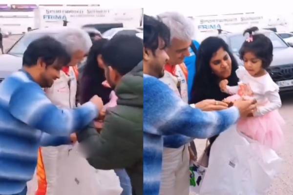 ரசிகை குழந்தையின் பிறந்தநாளை கேக் வெட்டி கொண்டாடிய நடிகர் அஜித்… வீடியோவுடன் இதோ ரசிகை குழந்தையின் பிறந்தநாளை கேக் வெட்டி கொண்டாடிய நடிகர் அஜித்… வீடியோவுடன் இதோ