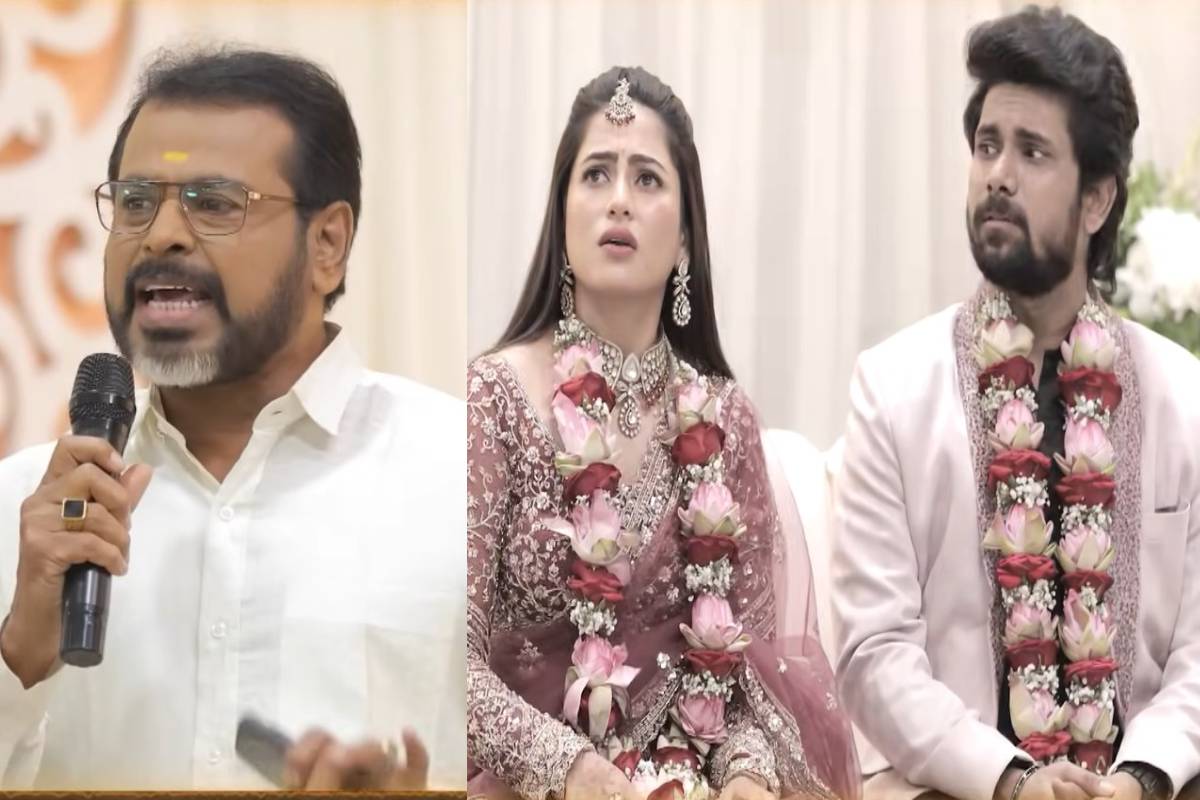 மேடையில் சோழன் குடும்பத்தை கேவலப்படுத்திய மனோகர், தவித்த நிலா… அய்யனார் துணை சீரியல் புரொமோ மேடையில் சோழன் குடும்பத்தை கேவலப்படுத்திய மனோகர், தவித்த நிலா… அய்யனார் துணை சீரியல் புரொமோ