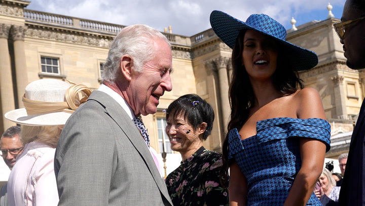 King Charles tells Maya Jama his thoughts on Love Island