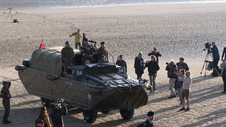 Piper plays on Gold Beach to mark exact moment British troops stormed | News